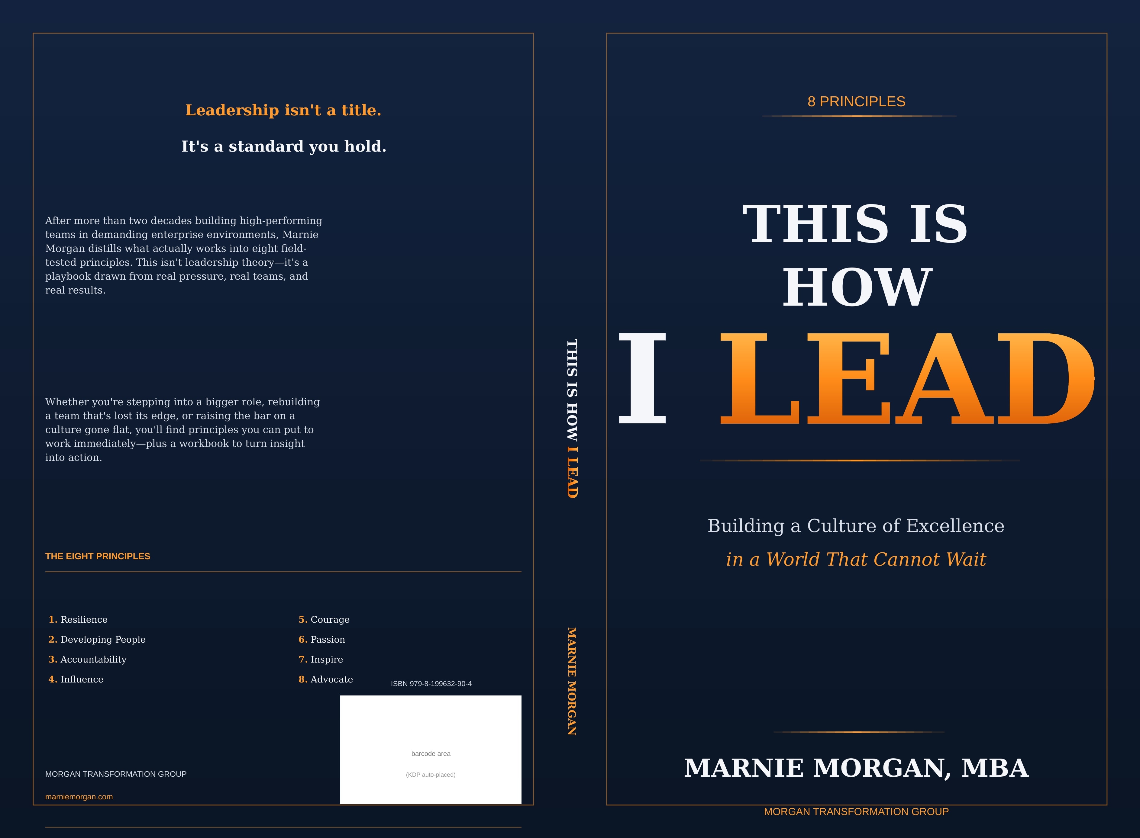 This Is How I Lead — book cover by Marnie Morgan